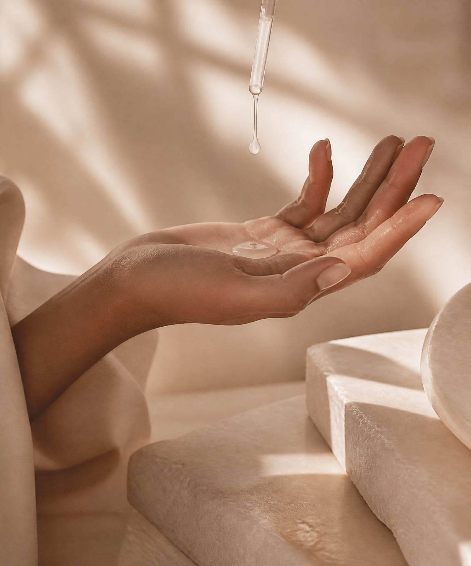 The AUVYRA studio — light, linen, and considered form